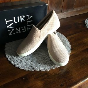 Naturalized Pink slip on sneakers size 9